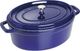 STAUB Garnek STAUB żeliwny owalny 5.5 ltr niebieski uniwersalny 1
