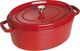 STAUB Garnek żeliwny owalny 5.5l czerwony 1