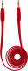 Kabel Trust Jack 3.5mm - Jack 3.5mm 1m czerwony (KABKATRULAUD0003) 6