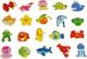Łowienie Rybek Drewniane Rybki Magnes Puzzle 7