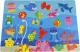Łowienie Rybek Drewniane Rybki Magnes Puzzle 10