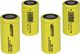 CR123 Akumulator żółte Zestaw 700mAh 4 szt. 1