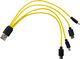 CR123 Spliter rozdzielacz USB micro USB 4x przewód kabel 1