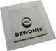 MT3CH Przycisk dzwonka do domofonu wyjścia wejścia furtki bramy drzwi Stal LED 9/12/24/230V 10x10 kwadrat INOX nierdzewny 1