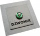 MT3CH Przycisk dzwonka do domofonu wyjścia wejścia furtki bramy drzwi Stal LED 9/12/24/230V 10x10 kwadrat INOX nierdzewny 4