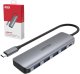 HUB USB Unitek 1x microUSB  + 4x USB-A 3.1 Gen1 (H1107A) 1