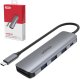 HUB USB Unitek 1x SD 1x USB-C 1x microSD  + 3x USB-A 3.1 Gen1 (H1107C) 1