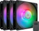 Wentylator Cooler Master SickleFlow 120 ARGB 3-pack (MFX-B2DN-183PA-R1) 1