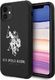 U.S. Polo Assn US Polo USHCN61SLHRBK iPhone 11 czarny/black Silicone Collection 1