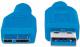 Kabel USB Techly USB-A - micro-B 0.5 m Niebieski (304857) 2