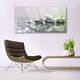 Tulup Foto-Obraz na Szkle Kamienie Zen Trawa Spa 140x70 cm - 152510579 3