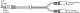 Kabel Natec Jack 3.5mm - Jack 3.5mm x2 0.2m czarny (NKA-0639) 2
