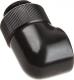 EK Water Blocks EK-AF Złączka kątowa 90 stopni G1/4 cala, Czarna (3831109845288) 1