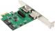 Kontroler InLine PCIe 2.0 x1 - 2x SATA III + 2x eSATA (76696B) 1