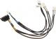 Akasa SATA 15-pin - Molex x3, 0.3m, Czarny (AK-CBFA06-30) 1