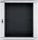 Szafa Linkbasic wisząca rack 19'' 9U 600x450mm szara drzwi przednie szklane (WCB09-645-BAB-C) 1