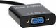 Adapter AV Pawonik DVI-D - D-Sub (VGA) czarny 3