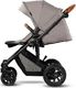 Wózek KinderKraft 3w1 Prime beige + bag 25