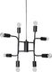 Lampa wisząca Light & living Lampa wisząca Marinelle czarna 1