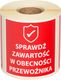 TNT Label Etykiety Sprawdź zawartość 100x100 500szt 40mm 1