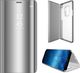 TelForceOne Pokrowiec Smart Clear View do Samsung M21 srebrny uniwersalny 2