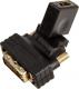 Adapter AV InLine HDMI - DVI-D czarny (17660W) 1