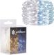 Lampki choinkowe Springos 100 LED biało-niebieskie 1