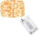 Lampki choinkowe Springos 50 LED białe ciepłe 2
