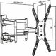 Springos Uchwyt ścienny TM0006 14'' - 60'' 7