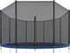 Springos Siatka zewnętrzna do trampoliny 244 cm 8ft 6 słup UNIWERSALNY 1