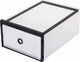 Springos Pudełko na buty z szufladą 33x23x13,5 cm biały organizer zestaw 10 szt. UNIWERSALNY 4