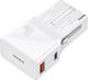 Ładowarka Baseus 1x USB-A 1x USB-C 3 A (BSU1627WHT) 1
