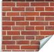 Muralo Tapeta Czerwona Cegła Efekt 3D 1