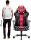 Fotel Diablo Chairs X-PLAYER 2.0 King Size Antracytowo-karmazynowy 6