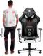 Fotel Diablo Chairs X-PLAYER 2.0 Normal Size Czarno-biały 7