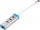 HUB USB I-TEC USB 3.0 Metal HUB 3 Port z Adapterem Gigabit Ethernet (U3GLAN3HUB) 4