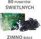 Lampki choinkowe Rum-Lux Lampki choinkowe zew. LZ-LED-80G białe 3
