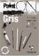 Clairefontaine Clairefontaine blok klejony Paint On Gris, A4, 30 ark. 250g uniw 1