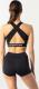 Carpatree Biustonosz sportowy Crossback Black r. L 1