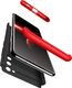 GKK GKK 360 Protection Case etui na całą obudowę przód + tył Samsung Galaxy A41 czarno-czerwony uniwersalny 7