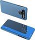 Hurtel Clear View Case futerał etui z klapką LG K61 niebieski uniwersalny 1