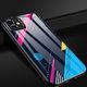 Hurtel Color Glass Case etui pokrowiec nakładka ze szkła hartowanego z osłoną na aparat Huawei P30 Lite pattern 1 uniwersalny 13