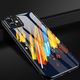 Hurtel Color Glass Case etui pokrowiec nakładka ze szkła hartowanego z osłoną na aparat Huawei P30 Lite pattern 1 uniwersalny 14