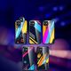 Hurtel Color Glass Case etui pokrowiec nakładka ze szkła hartowanego z osłoną na aparat Huawei P30 Lite pattern 1 uniwersalny 16