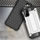 Hurtel Hybrid Armor pancerne hybrydowe etui pokrowiec Samsung Galaxy S20 Plus srebrny uniwersalny 3