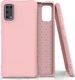 Hurtel Soft Color Case elastyczne żelowe etui do Samsung Galaxy A41 różowy uniwersalny 1