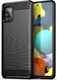 Hurtel Carbon Case elastyczne etui pokrowiec Samsung Galaxy A51 5G czarny uniwersalny 1