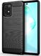Hurtel Carbon Case elastyczne etui pokrowiec Samsung Galaxy S10 Lite czarny uniwersalny 1