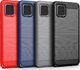 Hurtel Carbon Case elastyczne etui pokrowiec Samsung Galaxy Note 10 Lite niebieski uniwersalny 13