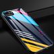 Hurtel Color Glass Case etui pokrowiec nakładka ze szkła hartowanego z osłoną na aparat iPhone SE 2020 / iPhone 8 / iPhone 7 pattern 5 uniwersalny 13